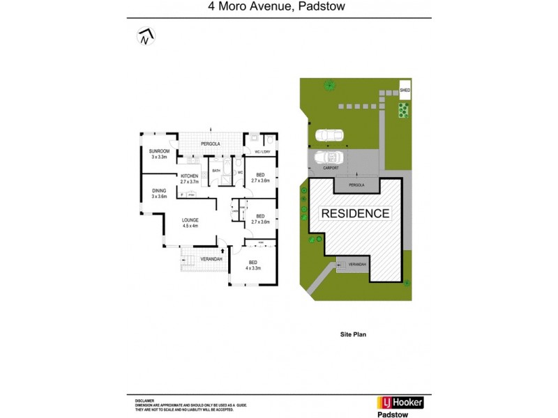 4 Moro Avenue, Padstow NSW 2211 Floorplan