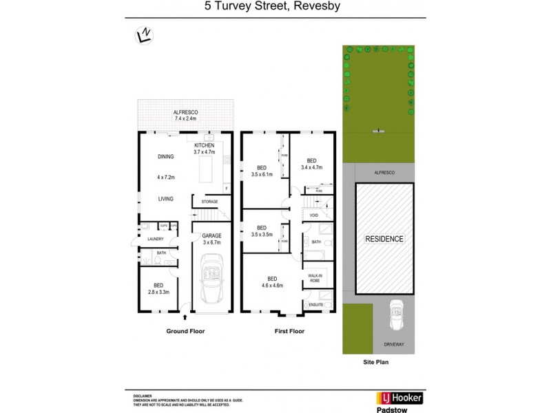5 Turvey Street, Revesby NSW 2212 Floorplan