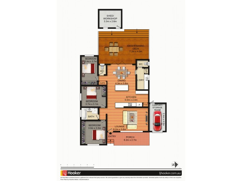 70 Queen Street, Revesby NSW 2212 Floorplan