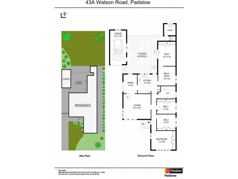 43a Watson Road, Padstow NSW 2211 Floorplan