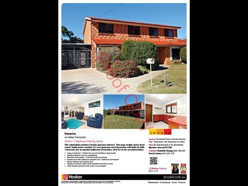 44 Mae Crescent, Panania NSW 2213