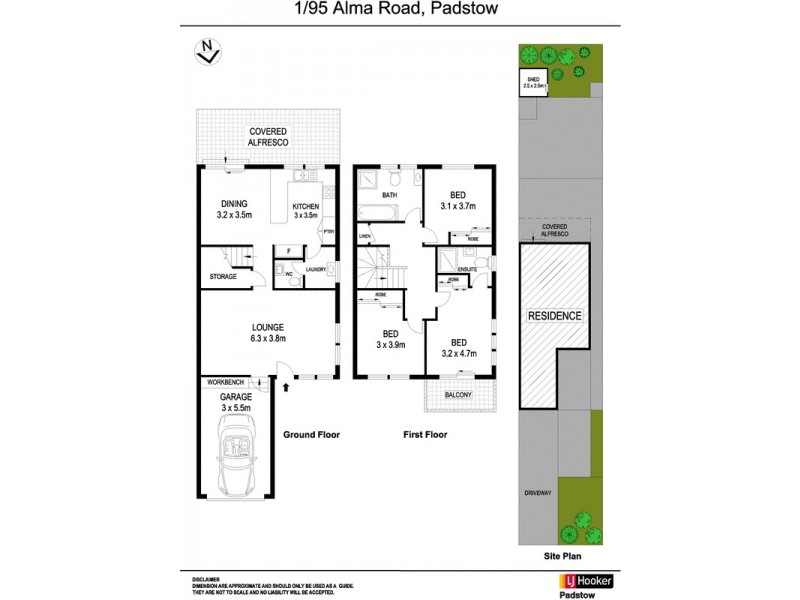 1/95 Alma Road, Padstow NSW 2211 Floorplan