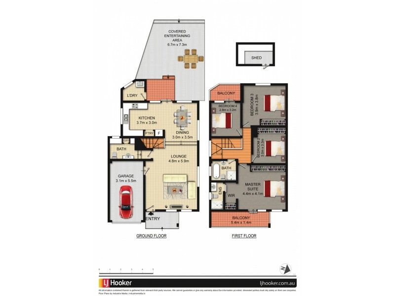 63 Sandakan Road, Revesby Heights NSW 2212 Floorplan