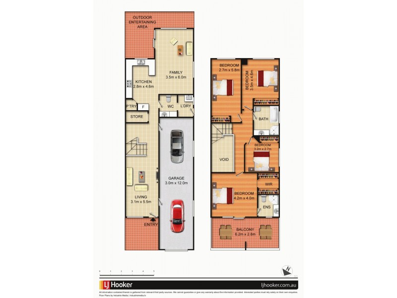 11a Spring Street, Padstow NSW 2211 Floorplan