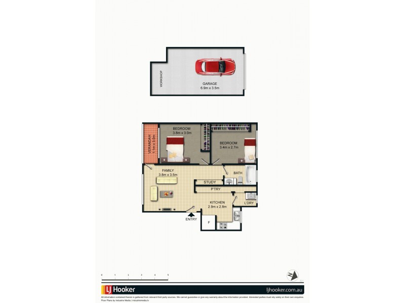 2/39 Arthur Street, Punchbowl NSW 2196 Floorplan