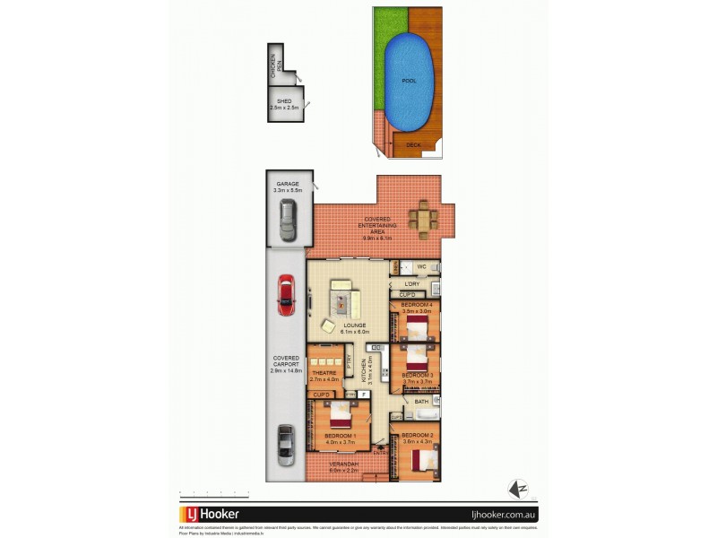 25 Rivenoak Avenue, Padstow NSW 2211 Floorplan
