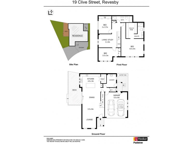 19 Clive Street, Revesby NSW 2212 Floorplan