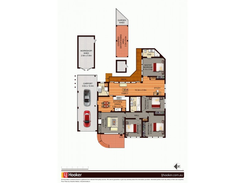 1 Kingston Avenue, Panania NSW 2213 Floorplan