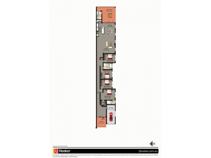 7a Ely Street, Revesby NSW 2212 Floorplan