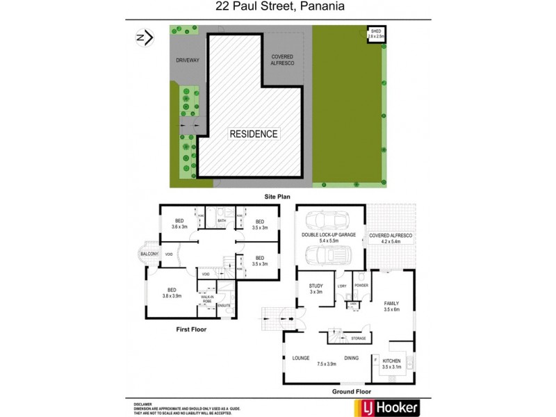 22 Paul Street, Panania NSW 2213 Floorplan