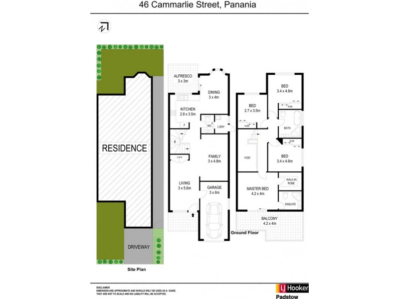 46 Cammarlie Street, Panania NSW 2213 Floorplan