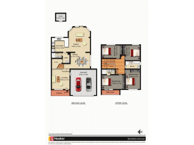 1a Fox Crescent, Padstow NSW 2211 Floorplan