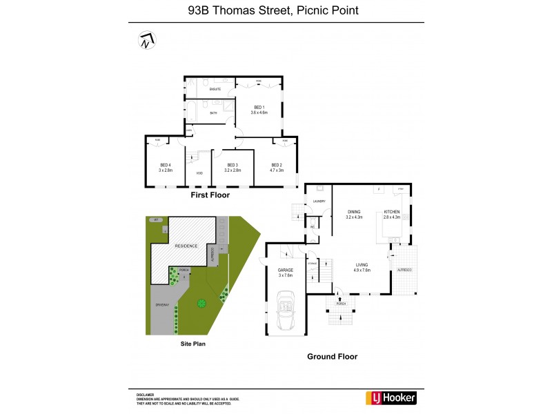 93b Thomas Street, Picnic Point NSW 2213 Floorplan