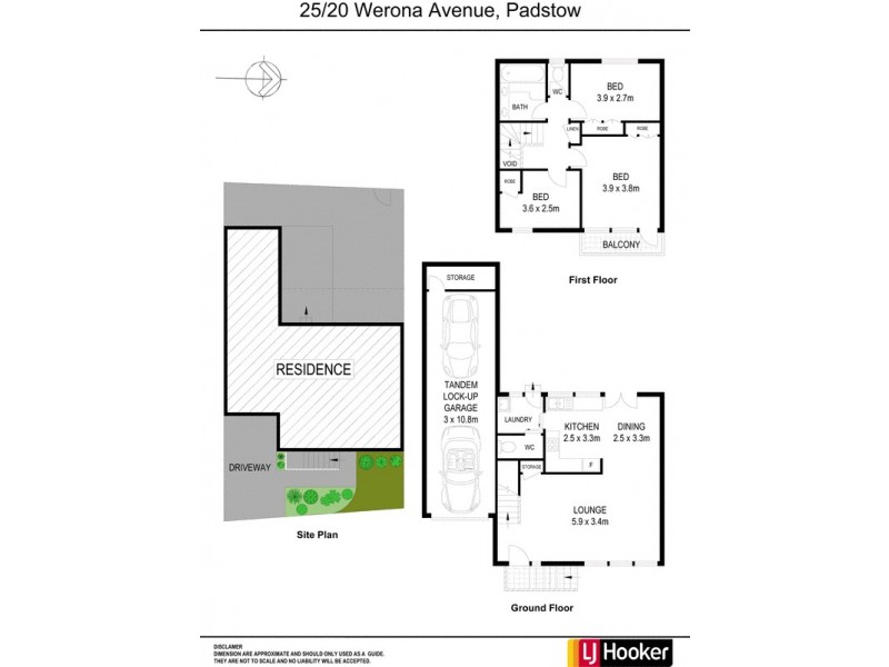 25/20 Werona Avenue, Padstow NSW 2211 Floorplan