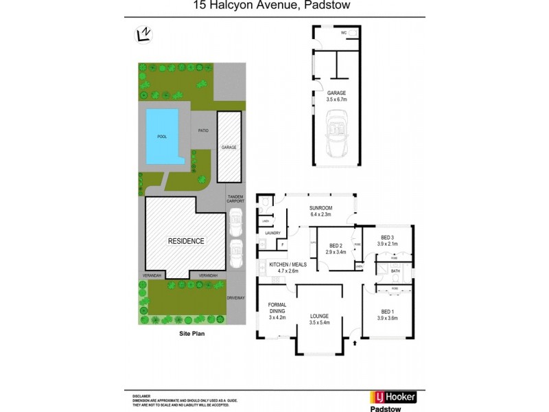 15 Halcyon Avenue, Padstow NSW 2211 Floorplan