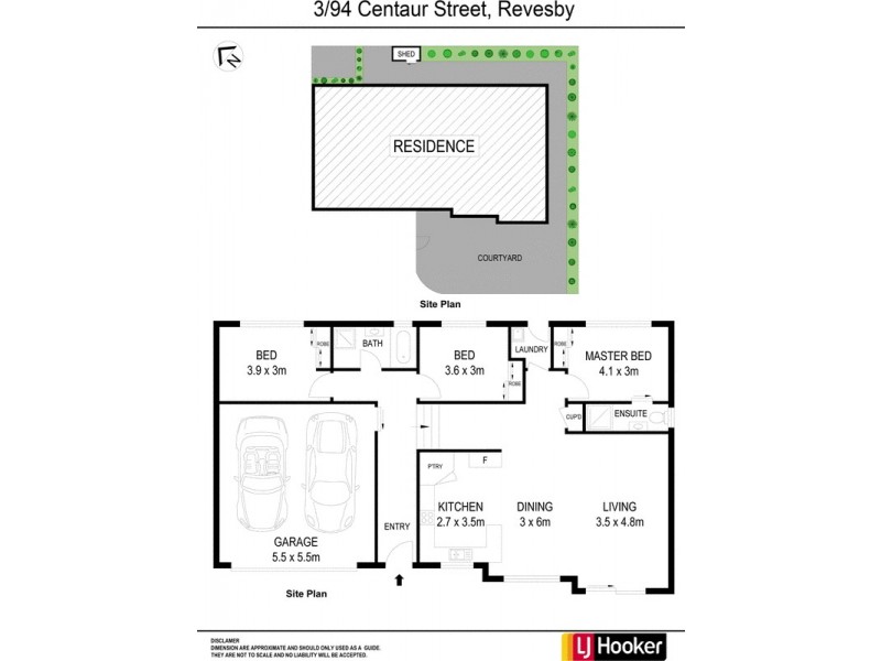 3/94 Centaur Street, Revesby NSW 2212 Floorplan