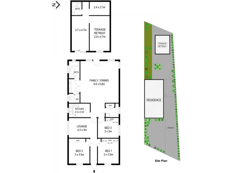 21 Gibson Avenue, Padstow NSW 2211 Floorplan