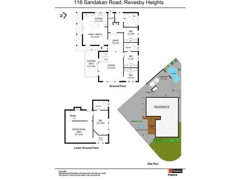 116 Sandakan Road, Revesby Heights NSW 2212 Floorplan
