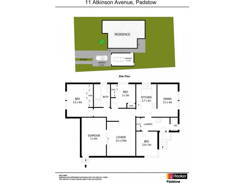 11 Atkinson Avenue, Padstow NSW 2211 Floorplan