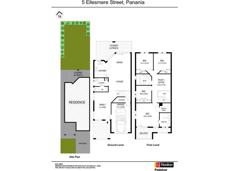 5 Ellesmere Street, Panania NSW 2213 Floorplan