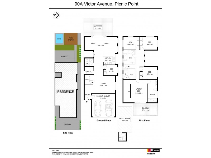 90a Victor Avenue, Picnic Point NSW 2213 Floorplan