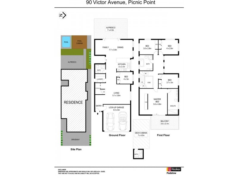 90 Victor Avenue, Picnic Point NSW 2213 Floorplan