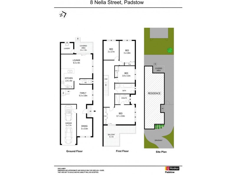8 Nella Street, Padstow NSW 2211 Floorplan