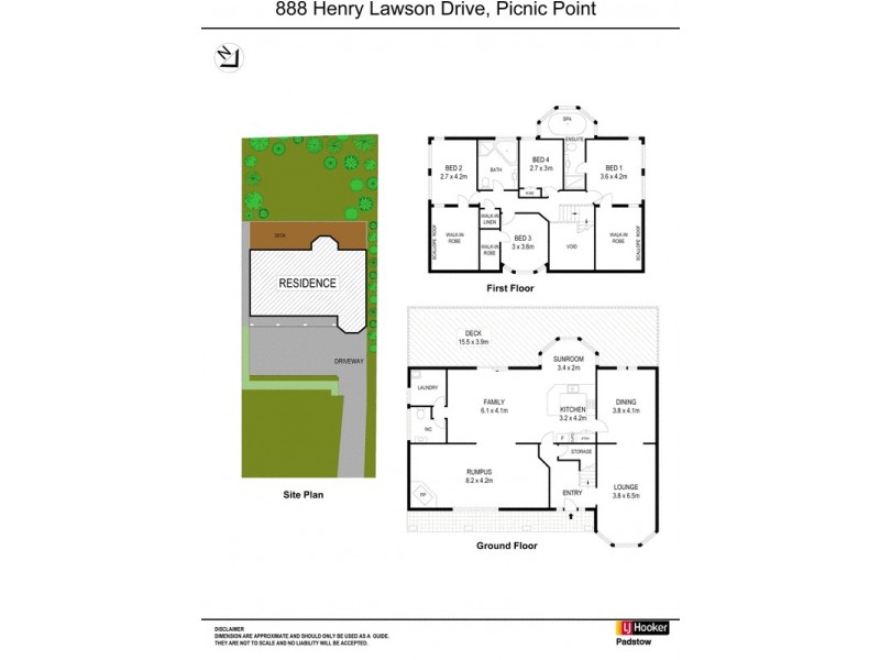 888 Henry Lawson Drive, Picnic Point NSW 2213 Floorplan