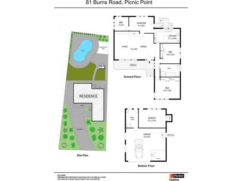 81 Burns Road, Picnic Point NSW 2213 Floorplan