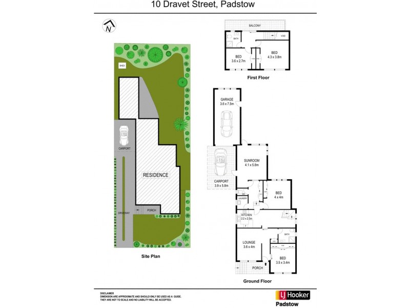 10 Dravet Street, Padstow NSW 2211 Floorplan