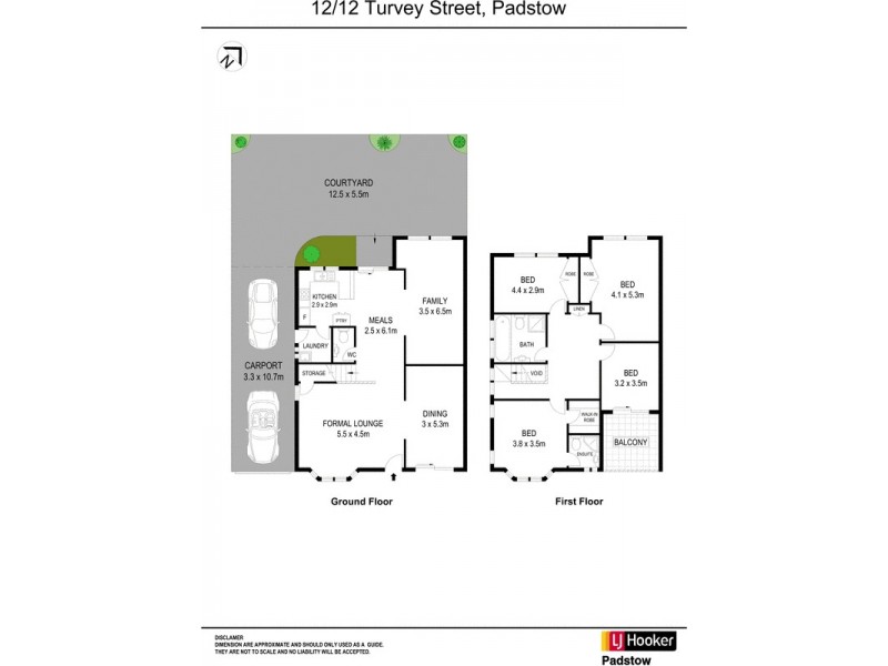 12/12 Turvey Street, Padstow NSW 2211 Floorplan
