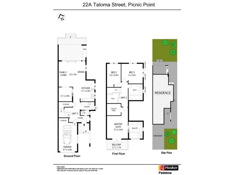 22a Taloma Street, Picnic Point NSW 2213 Floorplan