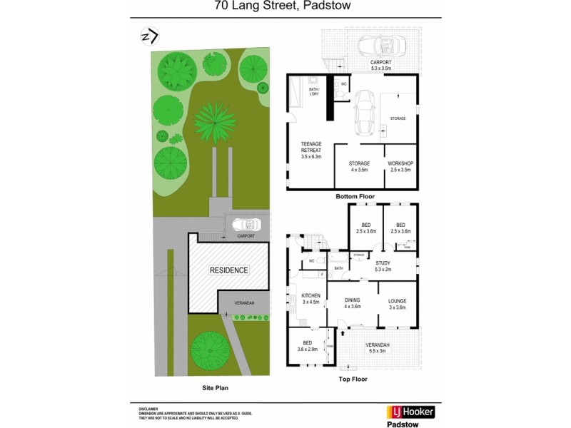 70 Lang Street, Padstow NSW 2211 Floorplan