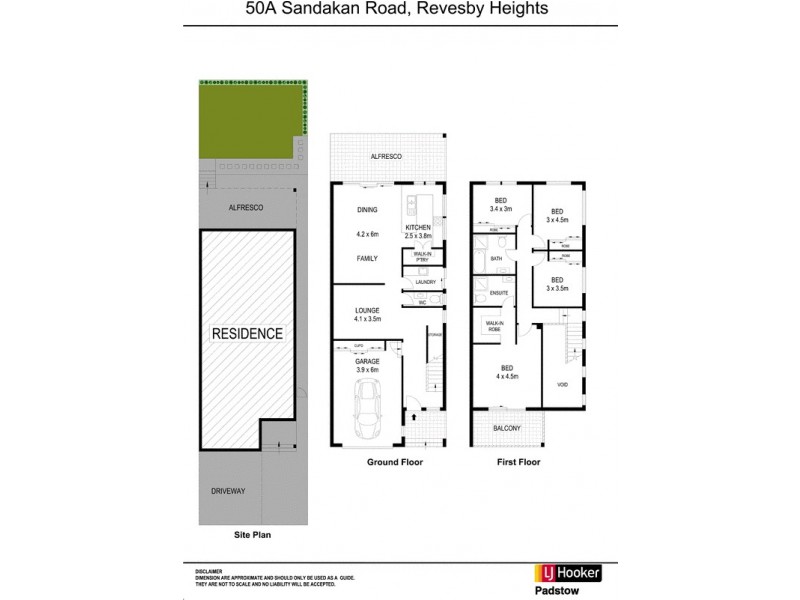50a Sandakan Road, Revesby Heights NSW 2212 Floorplan