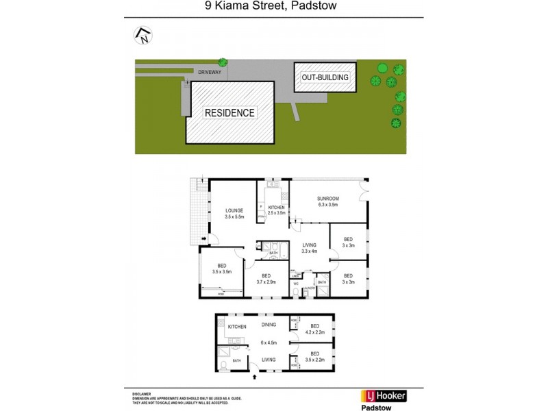 9 Kiama Street, Padstow NSW 2211 Floorplan