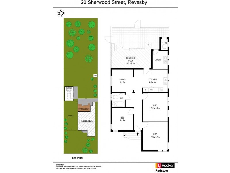 20 Sherwood Street, Revesby NSW 2212 Floorplan