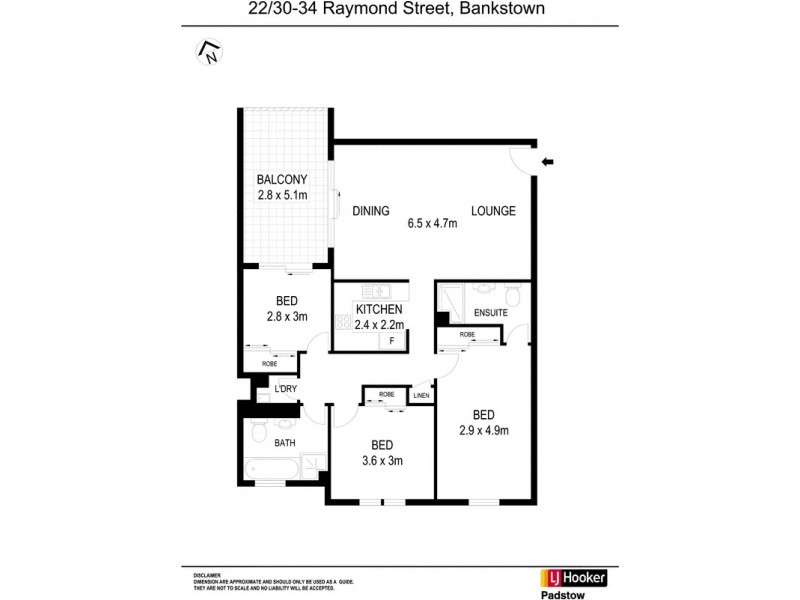 22/30-34 Raymond Street, Bankstown NSW 2200 Floorplan