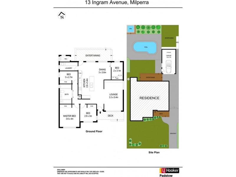 13 Ingram Avenue, Milperra NSW 2214 Floorplan