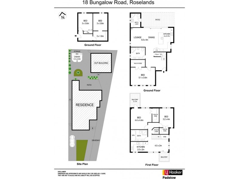 18 Bungalow Road, Roselands NSW 2196 Floorplan