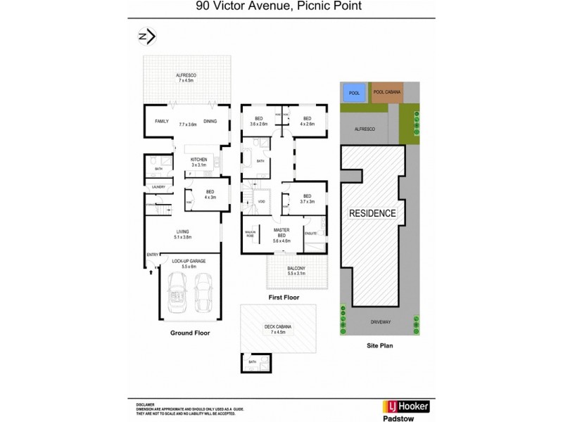 90 Victor Avenue, Picnic Point NSW 2213 Floorplan