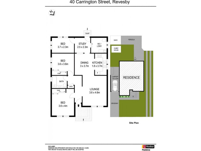 40 Carrington Street, Revesby NSW 2212 Floorplan