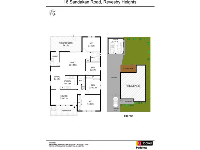 16 Sandakan Road, Revesby Heights NSW 2212 Floorplan