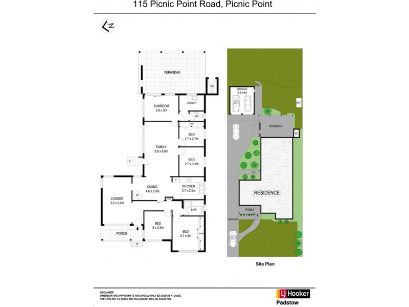 115 Picnic Point Road, Picnic Point NSW 2213 Floorplan