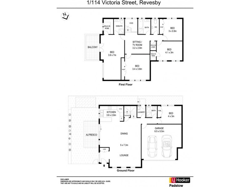 1/114-116 Victoria Street, Revesby NSW 2212 Floorplan