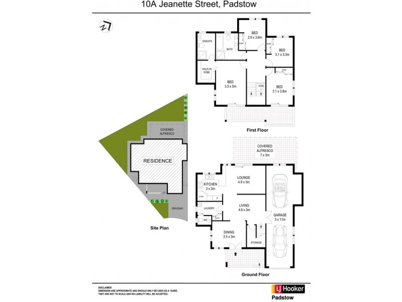 10a Jeanette Street, Padstow NSW 2211 Floorplan