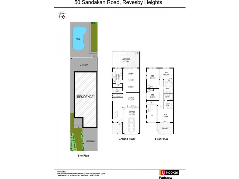 50 Sandakan Road, Revesby Heights NSW 2212 Floorplan