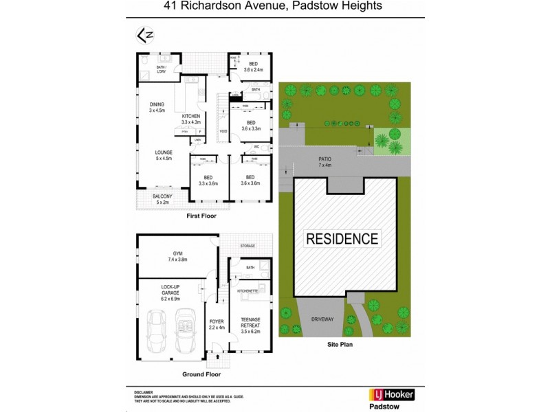 41 Richardson Avenue, Padstow Heights NSW 2211 Floorplan