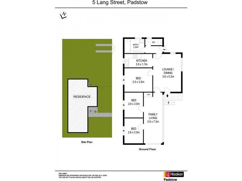 5 Lang Street, Padstow NSW 2211 Floorplan