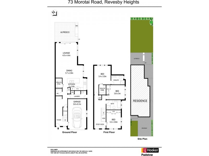 73 Morotai Road, Revesby Heights NSW 2212 Floorplan