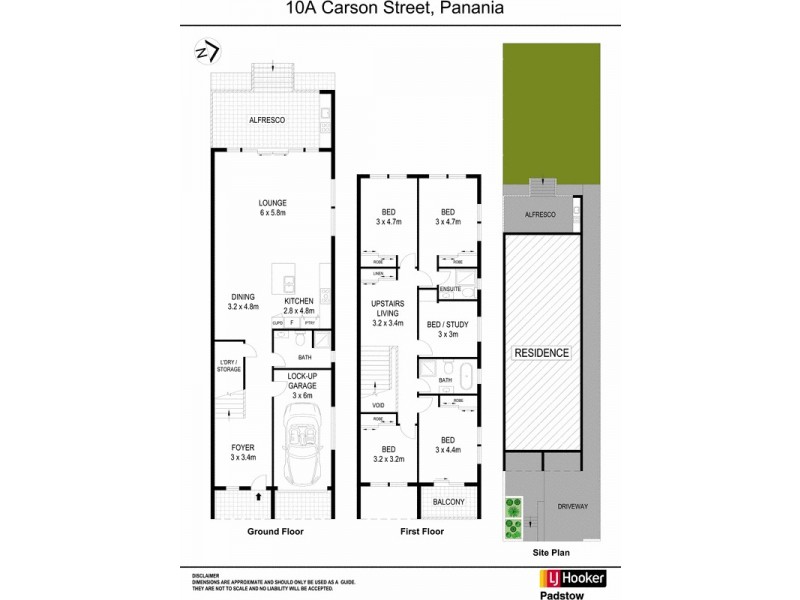 10a Carson Street, Panania NSW 2213 Floorplan